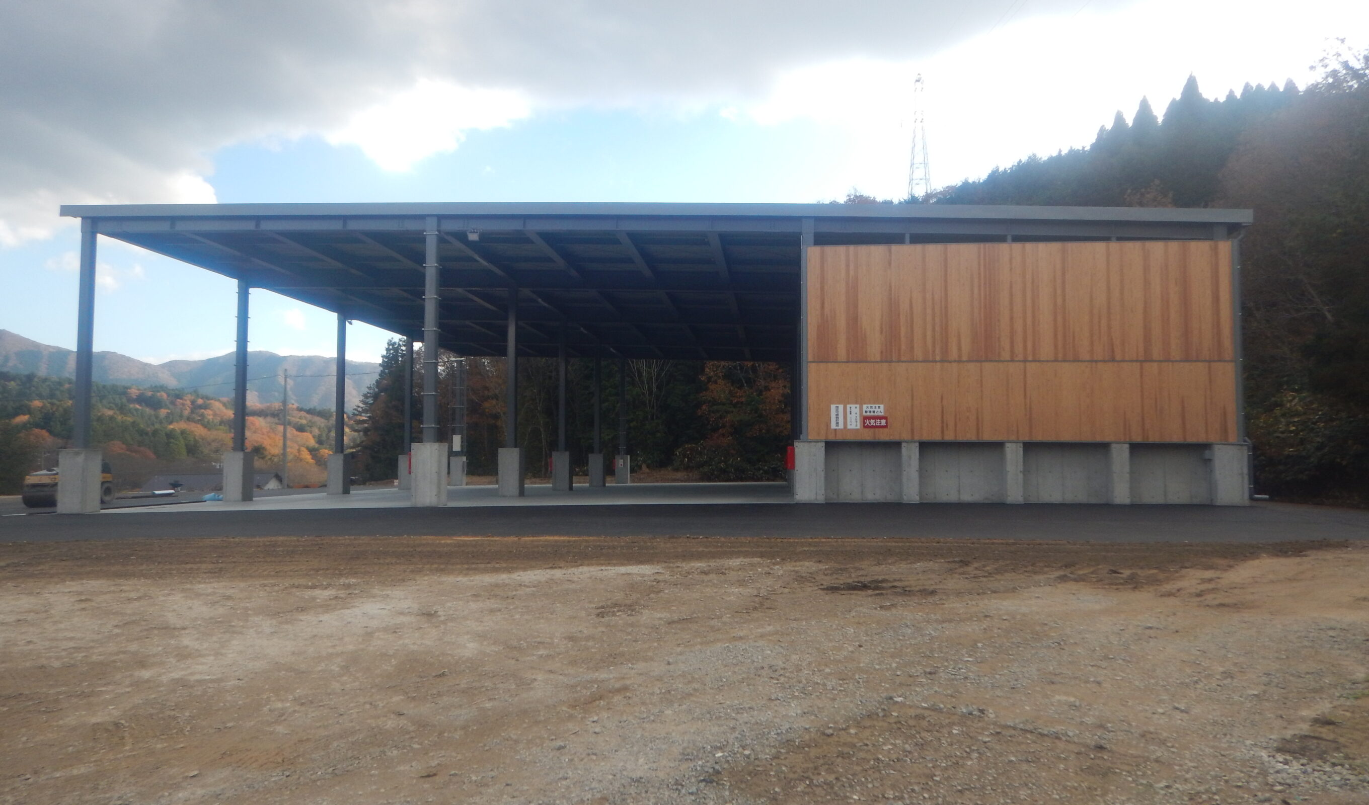 株式会社神戸上農林チップヤード新築工事